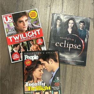 Twilight Saga Magazine Trio